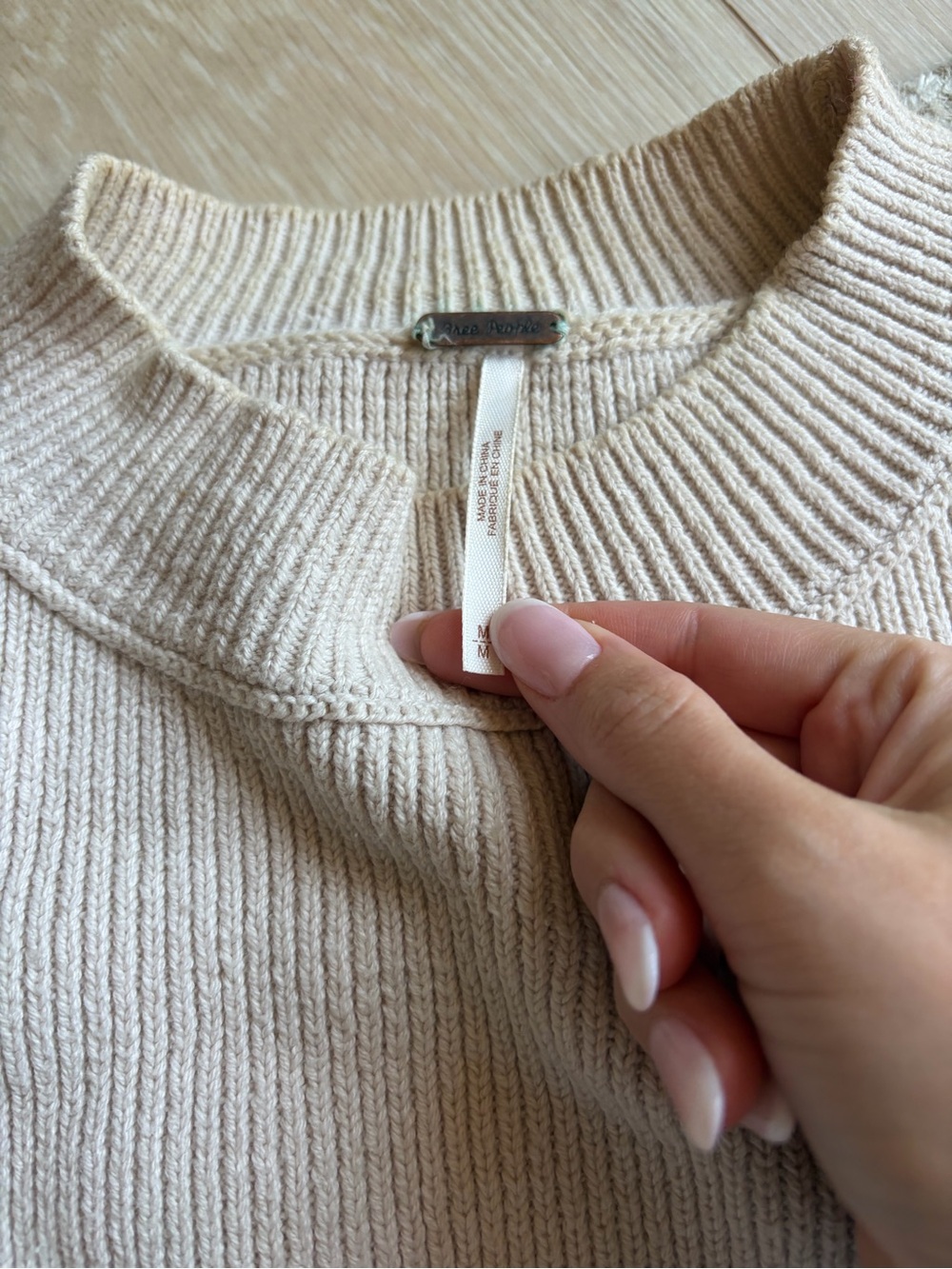 Free People Cropped Rib Knit - Picture 2 of 3